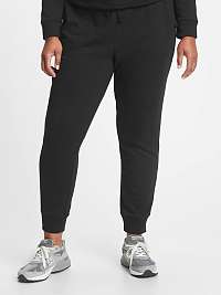 Čierne dámske tepláky jogger fleece GAP