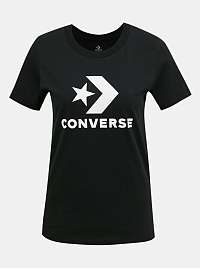 Čierne dámske tričko Converse