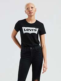 Čierne dámske tričko Levi's®