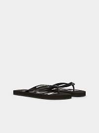 Čierne dámske žabky DSQUARED2 Flip Flops