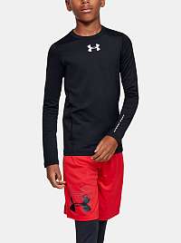 Čierné klučičí tričko ColdGear Under Armour
