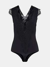 Čierne krajkové body Pieces Ilu