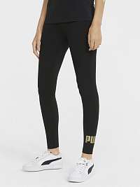 Čierne legíny Puma Essentials pre ženy