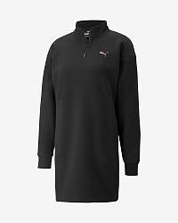 Čierne mikinové šaty Puma Cyber