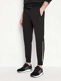 Čierne pánske tepláky Armani Exchange