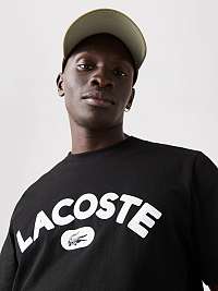 Čierne pánske tričko Lacoste