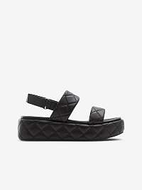 Čierne sandále na platforme ALDO Cossette