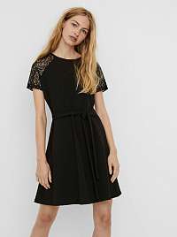 Čierne šaty VERO MODA Jasmine