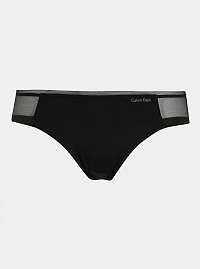 Čierne sieťované nohavičky Calvin Klein Underwear