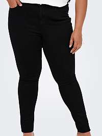 Čierne skinny fit džínsy ONLY CARMAKOMA Sally