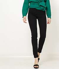 Čierne skinny fit nohavice Camaieu