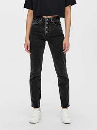 Čierne slim fit rifle ONLY Emily