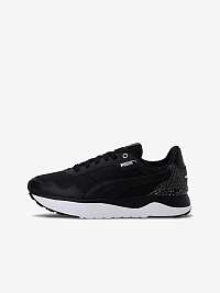 Čierne tenisky na platforme pre ženy Puma