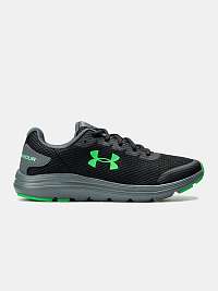 Čierne topánky Under Armour UA GS Surge 2