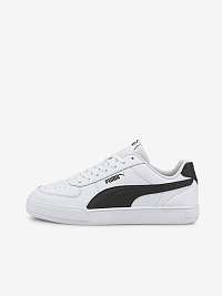Čierno-biele unisex tenisky Puma Caven
