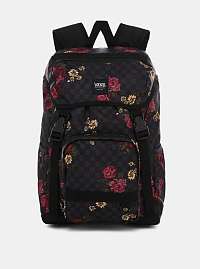 Čierny kvetovaný batoh VANS 22 l
