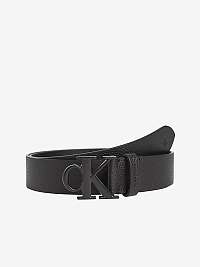 Čierny pánsky opasok Calvin Klein