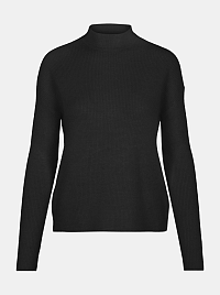 Čierny sveter so stojačikom VERO MODA