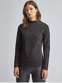 Čierny trblietavý top Dorothy Perkins