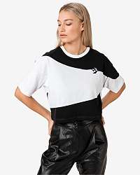 Converse crop dámsky top Cut-And-Sew Oversized