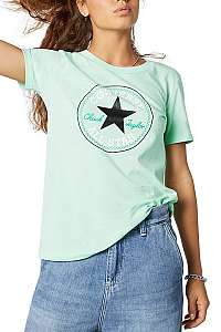 Converse dámske mentolové tričko s logom