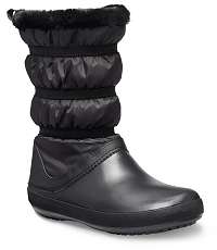 Crocs čierne snehule Crocband Winter Boot Black