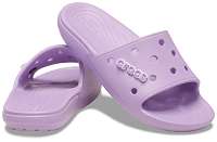 Crocs fialové šľapky Classic Crocs Slide Orchid