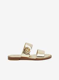 Dámske sandále v zlatej farbe Michael Kors