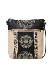 Desigual béžová crossbody kabelka Bols Lady Kaua