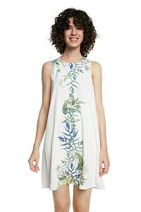 Desigual biele šaty Vest Detroit