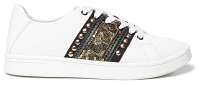 Desigual biele tenisky Shoes Cosmic Exotic Gold