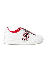 Desigual biele tenisky Shoes Cosmic Navajo -