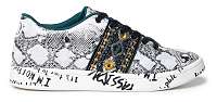 Desigual biele tenisky Shoes Cosmic Snake