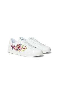 Desigual biele tenisky Shoes Tenis Ethnic -