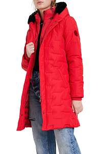 Desigual červené Kabát Padded Anya