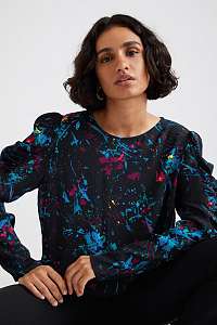 Desigual čierne blúzka Australia