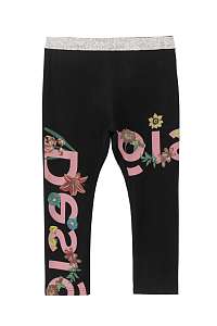 Desigual čierne divci legíny Legging Vigo