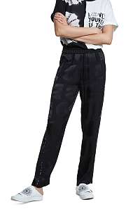 Desigual čierne nohavice Pant Agrinio