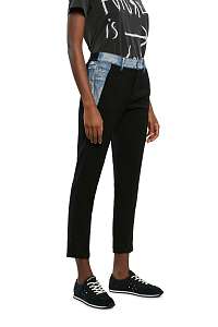 Desigual čierne nohavice Pant Cameron