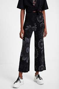 Desigual čierne nohavice Pant Lua - XL