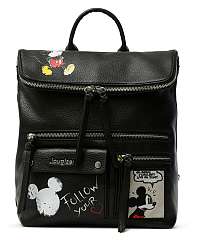 Desigual čierne ruksak Back Mickey Rock Nerano