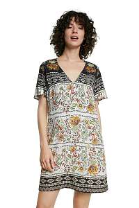 Desigual čierne šaty Vest Baltimore