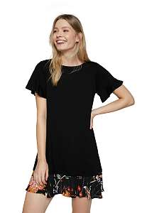 Desigual čierne šaty Vest Kali