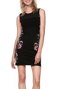 Desigual čierne šaty Vest Misha