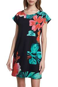 Desigual čierne šaty Vest Pacific Ocean