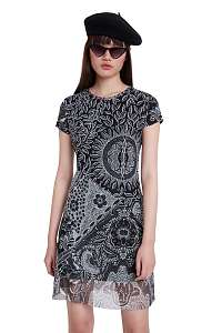 Desigual čierne šaty Vest Paris