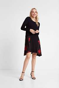 Desigual čierne šaty Vest Siroua