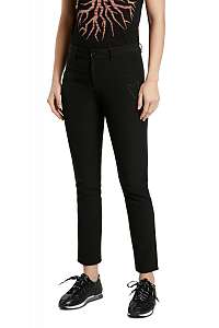 Desigual čierne slim fit džínsy Coruňa