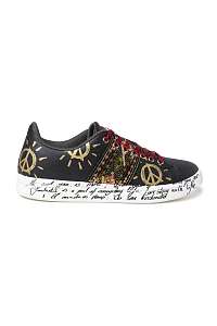 Desigual čierne tenisky Shoes Cosmic Exotic -