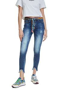 Desigual džínsy Denim Rainbow